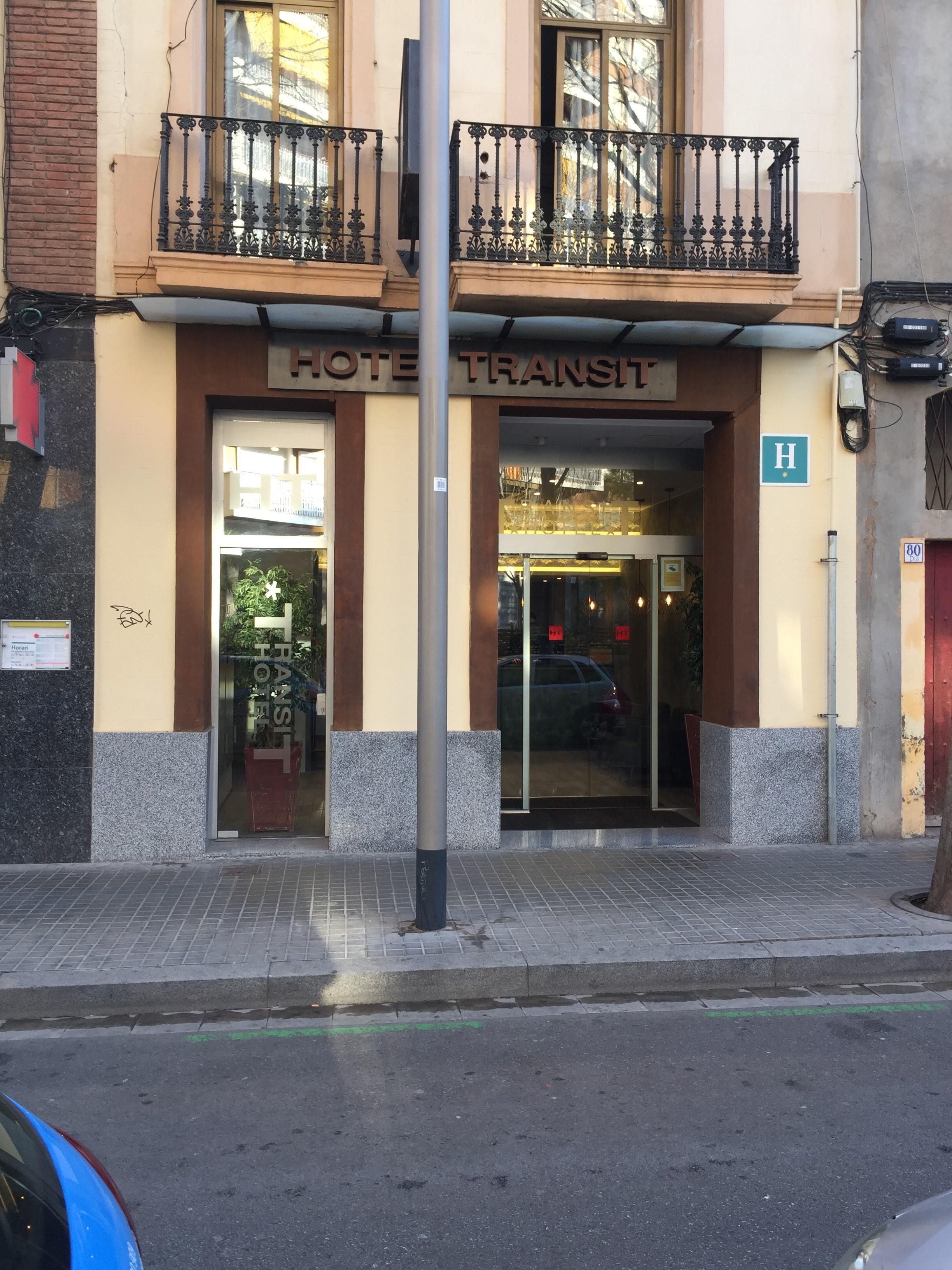 Hotel Transit Barcelona Exteriör bild